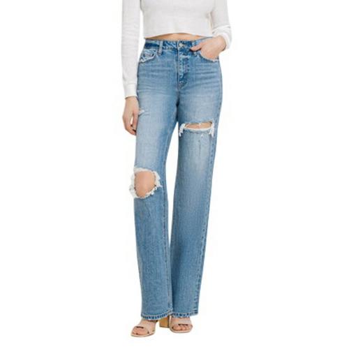 Women's Vervet Satisfying Straight Jeans - Primary Image