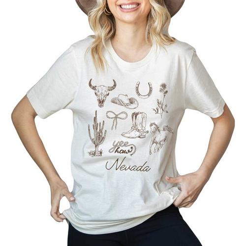 Women's Blume & Co Nevada Cowboy Vibes T-Shirt - Primary Image