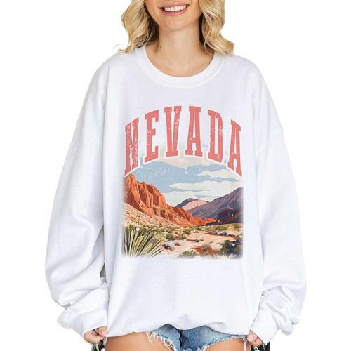 Women's Blume & Co Nevada Landscape Crewneck Sweatshirt - Primary Image