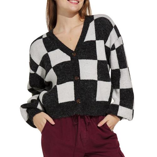 Women's Double Zero Impeccably Chic V-Neck Cardigan - Primary Image