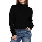 Women's Double Zero Trend Alert Mock Neck Pullover Sweater - Thumbnail 1 of 3
