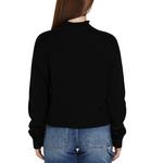 Women's Double Zero Trend Alert Mock Neck Pullover Sweater - Thumbnail 3 of 3