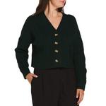 Women's DRESS FORUM Cable Knit V-Neck Cardigan - Thumbnail 2 of 3