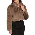 Women's DRESS FORUM Faux Fur Cropped Jacket - Thumbnail 2 of 3