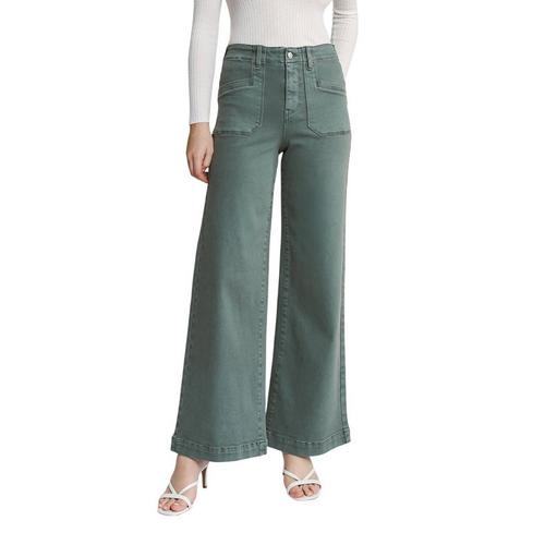 Women's Mica Denim High Rise Wide Leg Pants - Primary Image