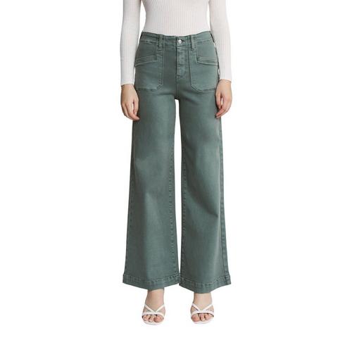 Women's Mica Denim High Rise Wide Leg Pants - Primary Image