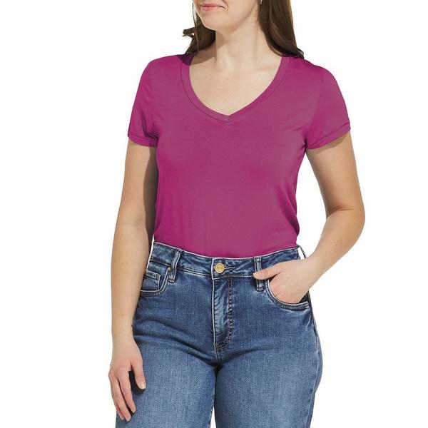 Women's 1902 and Co. T-Shirt Medium Red Violet