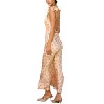 Women's DRESS FORUM Rosewater Reverie Flutter Shoulder Maxi Dress - Thumbnail 3 of 4