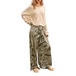Women's DRESS FORUM Monochrome Motion Looped Belt Pants - Thumbnail 2 of 3
