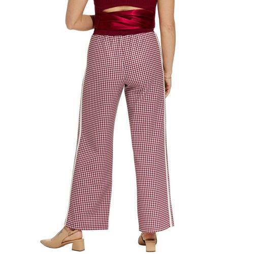 Women's Le Lis Gingham Track Pants - Primary Image