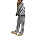 Women's Le Lis Stripe Lounge Pajama Set - Thumbnail 1 of 4