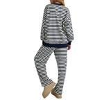 Women's Le Lis Stripe Lounge Pajama Set - Thumbnail 2 of 4