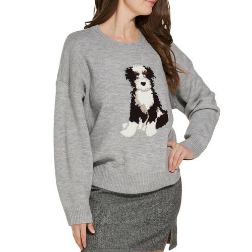 Women's Le Lis Puppy Pullover Sweater - Primary Image