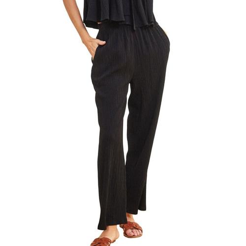 Women's DRESS FORUM Open Air Pull On Pants Medium Dark Earth