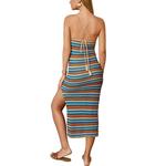 Women's DRESS FORUM Sun Child Halter Midi Dress - Thumbnail 3 of 4