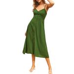 Women's DRESS FORUM Heaven Sent Button Front Sweetheart Midi Dress - Thumbnail 1 of 4