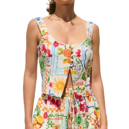 Women's DRESS FORUM Sweetest Thing Lace Trim Tank Top - Primary Image