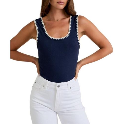 Women's Le Lis Edge Embroidery Bodysuit - Primary Image