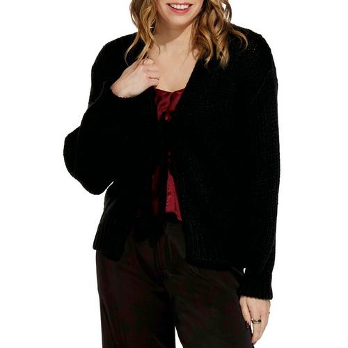 Women's Le Lis Tie Front V-Neck Cardigan - Primary Image