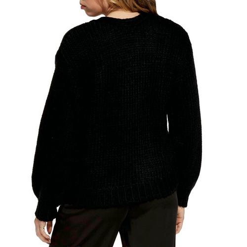 Women's Le Lis Tie Front V-Neck Cardigan - Primary Image