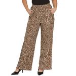 Women's Le Lis Animal Print Wide Leg Pants - Thumbnail 1 of 3
