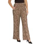 Women's Le Lis Animal Print Wide Leg Pants - Thumbnail 2 of 3