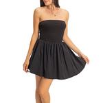 Women's Double Zero Flowy Strapless Dress - Thumbnail 1 of 2