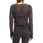 Women's Double Zero Pearl Button Lace Cardigan - Thumbnail 2 of 2