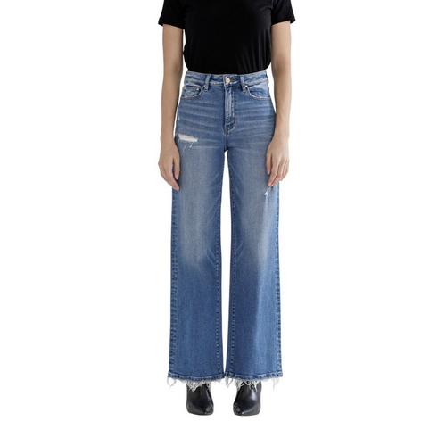Women's Mica Denim Wide Leg Jeans - Primary Image