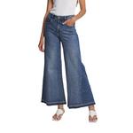 Women's Mica Denim Contrast Panel Wide Leg Jeans - Thumbnail 1 of 4