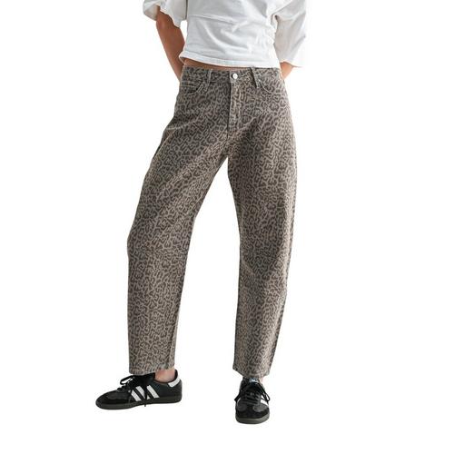 Women's Mica Denim Barrel Ankle Jeans - Primary Image