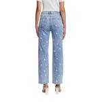 Women's Mica Denim Embroidery Straight Jeans - Thumbnail 4 of 5