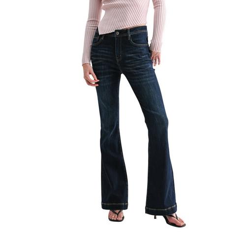 Women's Mica Denim Flare Jeans - Primary Image