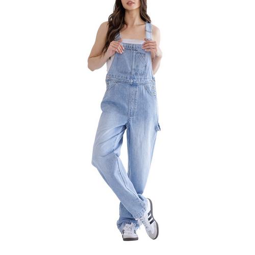 Women's Mica Denim Super High Utility Overalls - Primary Image