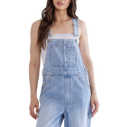 Women's Mica Denim Super High Utility Overalls - Primary Image
