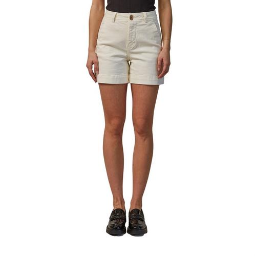 Women's Mica Denim Super High Rise Double Button Jean Shorts - Primary Image