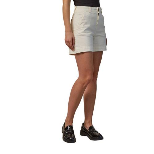 Women's Mica Denim Super High Rise Double Button Jean Shorts - Primary Image