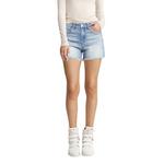 Women's Mica Denim Frayed Hem Jean Shorts - Thumbnail 2 of 4