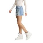 Women's Mica Denim Frayed Hem Jean Shorts - Thumbnail 3 of 4