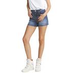 Women's Mica Denim Super High Rise Raw Hem Jean Shorts - Thumbnail 4 of 5
