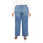 Women's Mica Denim Plus Size Tummy Tuck Wide Leg Jeans - Thumbnail 4 of 4
