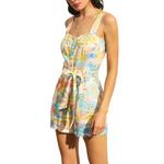 Women's DRESS FORUM Summer Somewhere Button Down Romper - Thumbnail 2 of 4