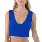 Women's NikiBiki Plunge Crop Tank Top - Thumbnail 1 of 2