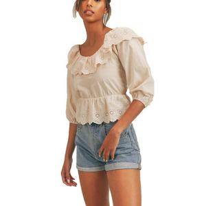 Women's Lush Eyelet Blouse