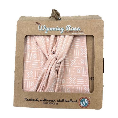 Women's The Wyoming Rose Maple Mudcloth Headband - Primary Image