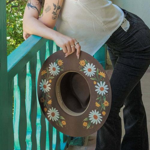 Women's Wild As Heck The Miller Flat Fedora - Primary Image