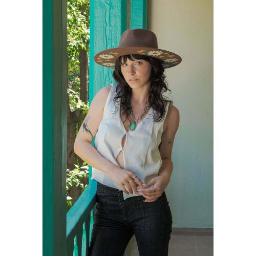 Women's Wild As Heck The Miller Flat Fedora - Primary Image