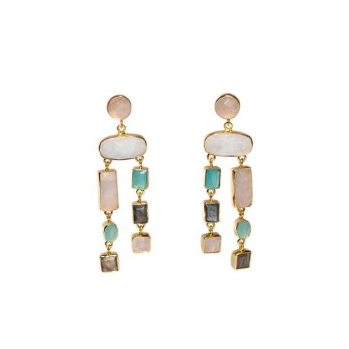 Winton and Waits Stonehenge Earrings - Primary Image