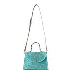 Myra Savannah Scroll Handtooled Crossbody - Thumbnail 2 of 5