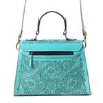 Myra Savannah Scroll Handtooled Crossbody - Thumbnail 4 of 5